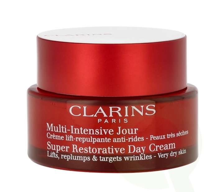 Clarins Super Restorative Day Cream 50 ml Dry Skin i gruppen SKÖNHET & HÄLSA / Hudvård / Ansiktsvård / Ansiktskräm hos TP E-commerce Nordic AB (C48803)