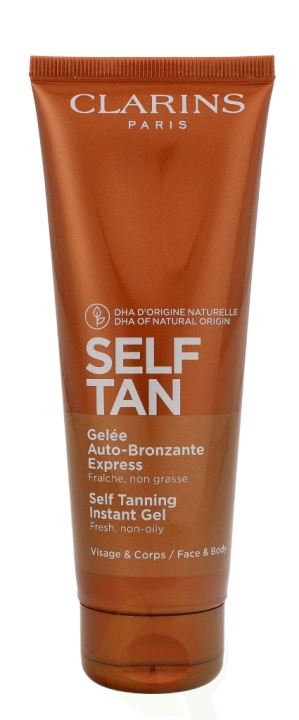 Clarins Self Tanning Instant Gel 125 ml Face & Body i gruppen SKÖNHET & HÄLSA / Hudvård / Solskydd & Tanning / Brun utan sol hos TP E-commerce Nordic AB (C48805)