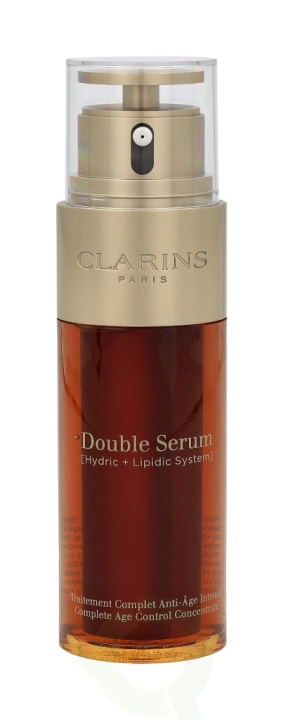 Clarins Double Serum Complete Age Control Concentrate 50 ml i gruppen SKÖNHET & HÄLSA / Hudvård / Ansiktsvård / Serum Hud hos TP E-commerce Nordic AB (C48808)