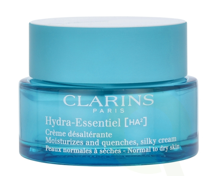 Clarins Hydra-Essentiel Silky Cream 50 ml Normal To Dry Skin i gruppen SKÖNHET & HÄLSA / Hudvård / Ansiktsvård / Ansiktskräm hos TP E-commerce Nordic AB (C48825)