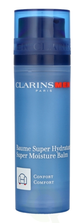 Clarins Men Super Moisture Balm - Comfort 50 ml i gruppen SKÖNHET & HÄLSA / Hudvård / Ansiktsvård / Dagkräm hos TP E-commerce Nordic AB (C48828)