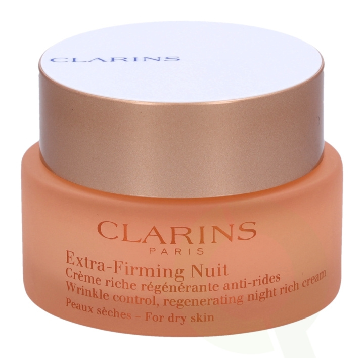 Clarins Extra-Firming Nuit Regenerating Night Rich Cream 50 ml i gruppen SKÖNHET & HÄLSA / Hudvård / Ansiktsvård / Nattkräm hos TP E-commerce Nordic AB (C48832)