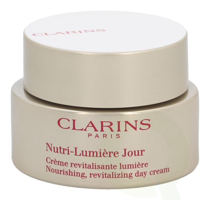 Clarins Nutri-Lumiere Jour Revitalizing Day Cream 50 ml All Skin Types i gruppen SKÖNHET & HÄLSA / Hudvård / Ansiktsvård / Dagkräm hos TP E-commerce Nordic AB (C48845)