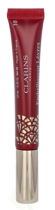 Clarins Natural Lip Perfector 12 ml #18 Intense Garnet i gruppen SKÖNHET & HÄLSA / Makeup / Läppar / Läppglans & Plumper hos TP E-commerce Nordic AB (C48846)
