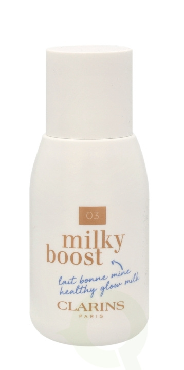 Clarins Milky Boost Skin-Perfecting Milk 50 ml #03 Milky Cashew - Healthy Gold & Hydration i gruppen SKÖNHET & HÄLSA / Makeup / Basmakeup / Foundation hos TP E-commerce Nordic AB (C48870)