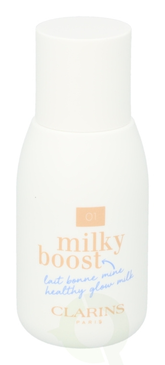 Clarins Milky Boost Skin-Perfecting Milk 50 ml #01 Milky Cream i gruppen SKÖNHET & HÄLSA / Makeup / Basmakeup / Foundation hos TP E-commerce Nordic AB (C48871)