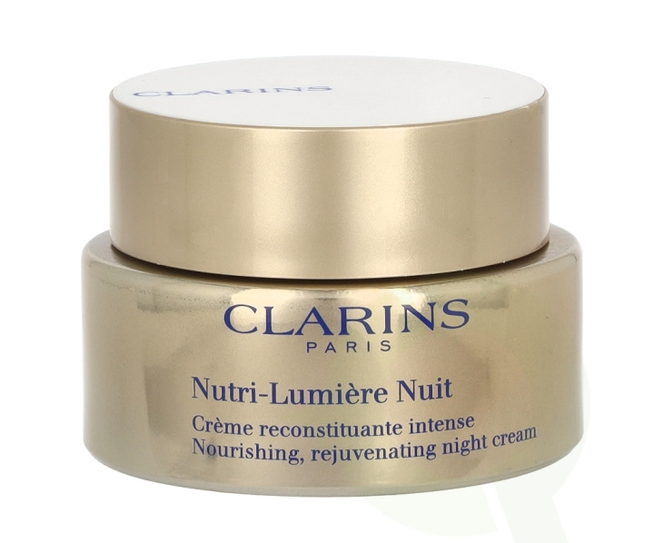Clarins Nutri-Lumiere Nuit Revitalizing Night Cream 50 ml All Skin Types i gruppen SKÖNHET & HÄLSA / Hudvård / Ansiktsvård / Ansiktskräm hos TP E-commerce Nordic AB (C48874)