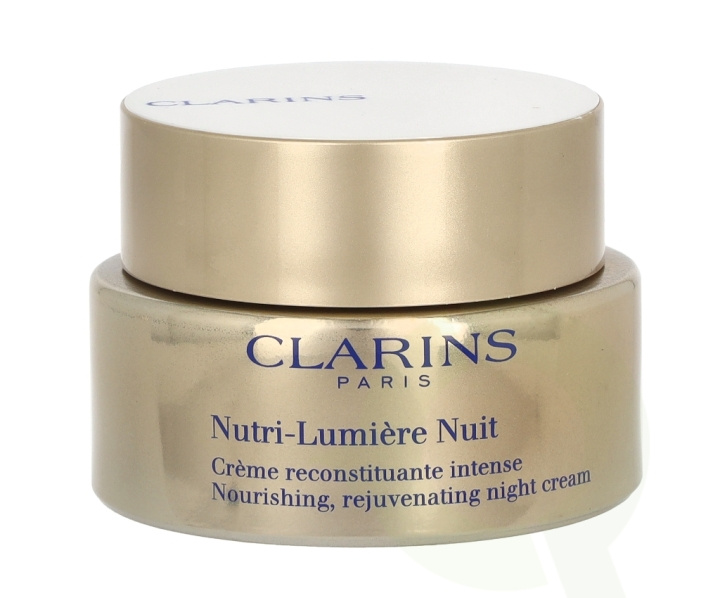 Clarins Nutri-Lumiere Nuit Revitalizing Night Cream 50 ml All Skin Types i gruppen SKÖNHET & HÄLSA / Hudvård / Ansiktsvård / Nattkräm hos TP E-commerce Nordic AB (C48874)