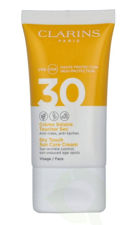 Clarins Dry Touch Sun Care Cream SPF30 50 ml Face , For All Skin Types i gruppen SKÖNHET & HÄLSA / Hudvård / Solskydd & Tanning / Solskydd hos TP E-commerce Nordic AB (C48895)