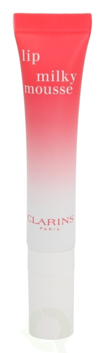 Clarins Milky Mousse Lips 10 ml #01 Milky Strawberry i gruppen SKÖNHET & HÄLSA / Makeup / Läppar / Läppglans & Plumper hos TP E-commerce Nordic AB (C48899)