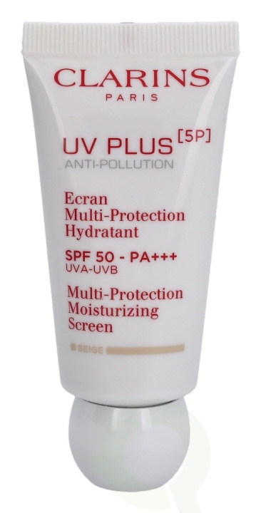Clarins UV Plus [5P] Multi-Protection Moist. Screen SPF50 30 ml Anti-Pollution i gruppen SKÖNHET & HÄLSA / Hudvård / Solskydd & Tanning / Solskydd hos TP E-commerce Nordic AB (C48909)