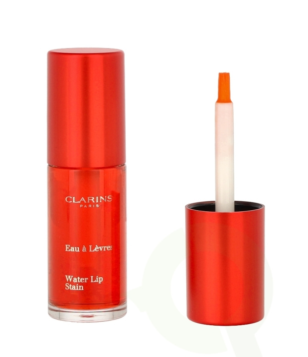 Clarins Water Lip Stain 7 ml #02 Orange Water/Transfer-Proof Long-Wearing i gruppen SKÖNHET & HÄLSA / Makeup / Läppar / Läppglans & Plumper hos TP E-commerce Nordic AB (C48925)