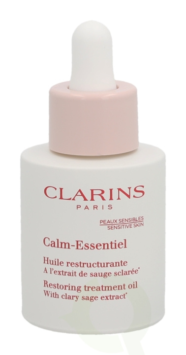 Clarins Calm-Essentiel Restoring Treatment Oil 30 ml Sensitive Skin Care i gruppen SKÖNHET & HÄLSA / Hudvård / Ansiktsvård / Ansiktsolja hos TP E-commerce Nordic AB (C48942)