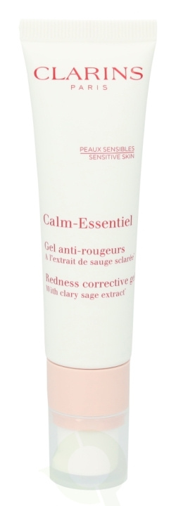 Clarins Calm-Essentiel Redness Corrective Gel 30 ml i gruppen SKÖNHET & HÄLSA / Hudvård / Ansiktsvård / Dagkräm hos TP E-commerce Nordic AB (C48958)