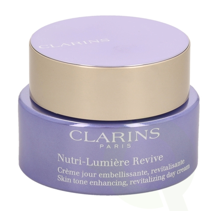 Clarins Nutri-Lumiere Revive Revitalizing Day Cream 50 ml All Skin Types i gruppen SKÖNHET & HÄLSA / Hudvård / Ansiktsvård / Dagkräm hos TP E-commerce Nordic AB (C48975)