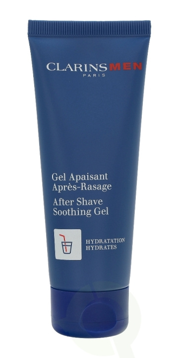 Clarins Men After Shave Soothing Gel 75 ml i gruppen SKÖNHET & HÄLSA / Hår & Styling / Rakning & Trimning / Aftershave hos TP E-commerce Nordic AB (C48987)