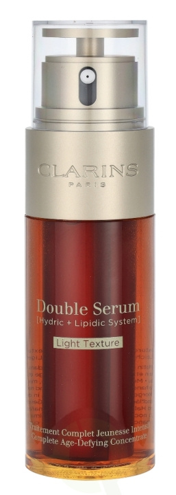Clarins Double Serum Light Texture 50 ml i gruppen SKÖNHET & HÄLSA / Hudvård / Ansiktsvård / Serum Hud hos TP E-commerce Nordic AB (C48993)