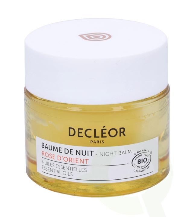 Decleor Night Balm Rose Damascena 15 ml Sensitive Skin i gruppen SKÖNHET & HÄLSA / Hudvård / Ansiktsvård / Nattkräm hos TP E-commerce Nordic AB (C49016)