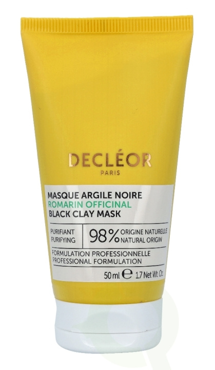 Decleor Romarin Officinal Black Clay Mask 50 ml i gruppen SKÖNHET & HÄLSA / Hudvård / Ansiktsvård / Masker hos TP E-commerce Nordic AB (C49039)