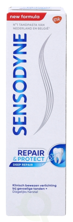 Sensodyne Repair & Protect 75 ml i gruppen SKÖNHET & HÄLSA / Munvård / Borsthuvuden & Tillbehör hos TP E-commerce Nordic AB (C49081)