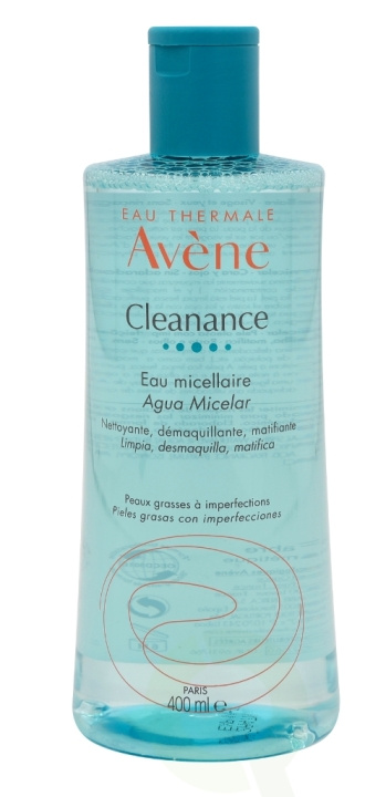 Avene Cleanance Micellar Water 400 ml For Oily Blemish-Prone Skin i gruppen SKÖNHET & HÄLSA / Makeup / Sminkborttagning hos TP E-commerce Nordic AB (C49254)
