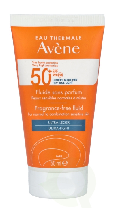 Avene High Protection Unscented Fluid SPF50+ 50 ml i gruppen SKÖNHET & HÄLSA / Hudvård / Solskydd & Tanning / Solskydd hos TP E-commerce Nordic AB (C49312)