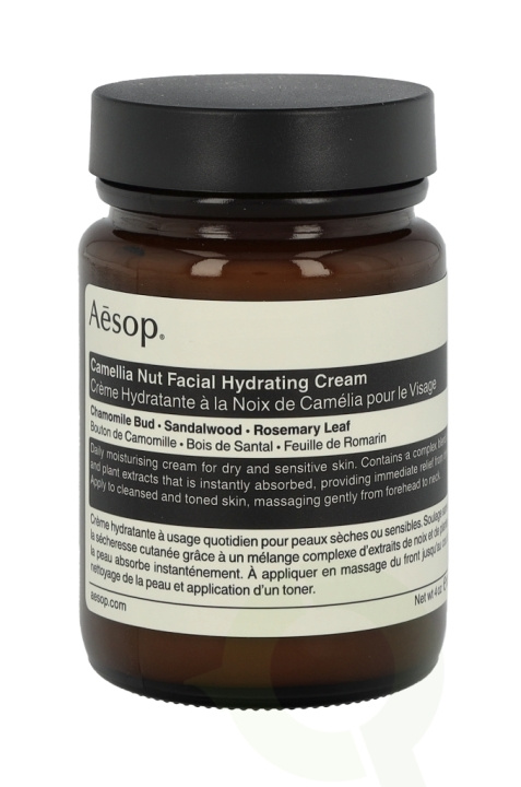 AESOP Camellia Nut Facial Hydrating Cream 120 ml i gruppen SKÖNHET & HÄLSA / Hudvård / Ansiktsvård / Ansiktskräm hos TP E-commerce Nordic AB (C49325)