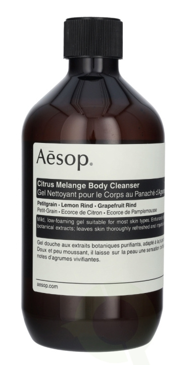 AESOP Citrus Melange Body Cleanser 500 ml i gruppen SKÖNHET & HÄLSA / Hudvård / Kroppsvård / Bad & Duschcreme hos TP E-commerce Nordic AB (C49370)