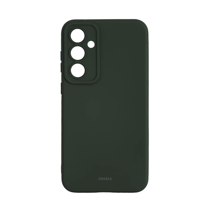 Onsala Mobilskal med Silikonkänsla Olive Green - Samsung S23 FE 5G i gruppen SMARTPHONE & SURFPLATTOR / Mobilskydd / Samsung hos TP E-commerce Nordic AB (C49429)