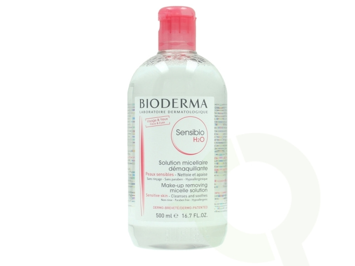 Bioderma Sensibio H2O Make-Up Removing Micelle Solution 500 ml i gruppen SKÖNHET & HÄLSA / Hudvård / Ansiktsvård / Rengöring hos TP E-commerce Nordic AB (C49575)