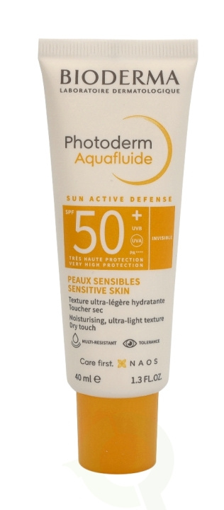 Bioderma Photoderm Aquafluide SPF50+ 40 ml Invisible Sensitive Skin i gruppen SKÖNHET & HÄLSA / Hudvård / Solskydd & Tanning / Solskydd hos TP E-commerce Nordic AB (C49587)