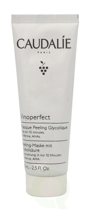 Caudalie Vinoperfect Glycolic Peel Mask 75 ml i gruppen SKÖNHET & HÄLSA / Hudvård / Ansiktsvård / Masker hos TP E-commerce Nordic AB (C49597)