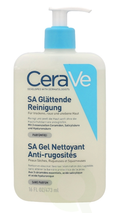 Cerave SA Smoothing Cleanser 473 ml i gruppen SKÖNHET & HÄLSA / Hudvård / Ansiktsvård / Rengöring hos TP E-commerce Nordic AB (C49606)