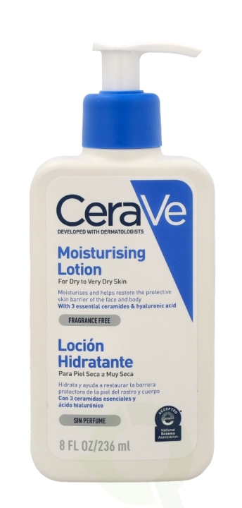 Cerave Moisturising Lotion 236 ml For Dry To Very Dry Skin i gruppen SKÖNHET & HÄLSA / Hudvård / Kroppsvård / Body lotion hos TP E-commerce Nordic AB (C49607)