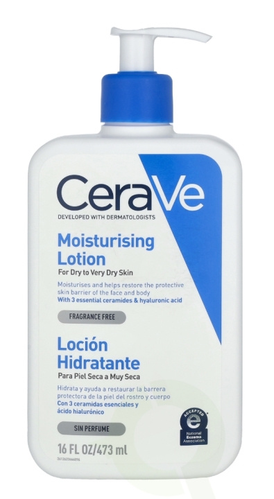 Cerave Moisturising Lotion 473 ml For Dry To Very Dry Skin/Fragrance Free i gruppen SKÖNHET & HÄLSA / Hudvård / Kroppsvård / Body lotion hos TP E-commerce Nordic AB (C49608)