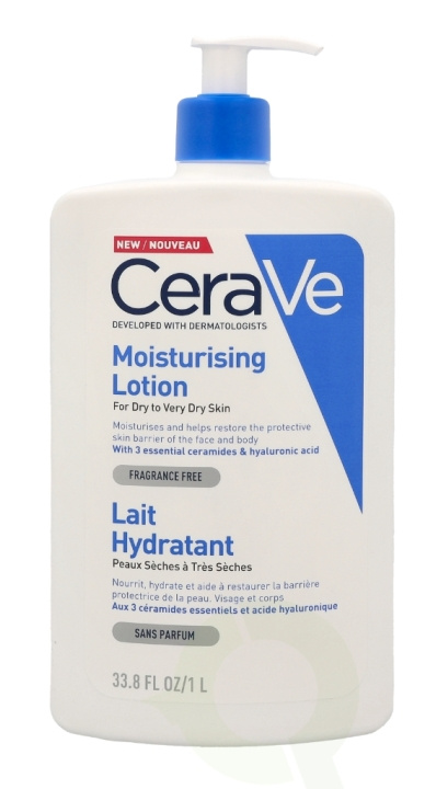 Cerave Moisturising Lotion 1000 ml For Dry To Very Dry Skin i gruppen SKÖNHET & HÄLSA / Hudvård / Kroppsvård / Body lotion hos TP E-commerce Nordic AB (C49610)