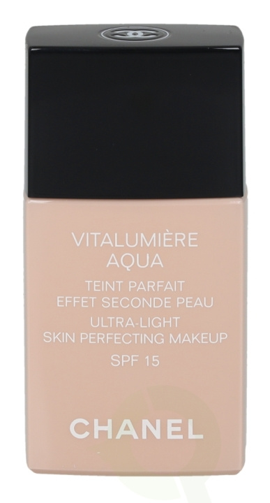 Chanel Vitalumiere Aqua Ultra-Light Makeup SPF15 30 ml #70 Beige - Ultra Light i gruppen SKÖNHET & HÄLSA / Makeup / Basmakeup / Foundation hos TP E-commerce Nordic AB (C49679)