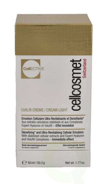 Cellcosmet CellLift Cream Light 50 ml i gruppen SKÖNHET & HÄLSA / Hudvård / Ansiktsvård / Ansiktskräm hos TP E-commerce Nordic AB (C49765)