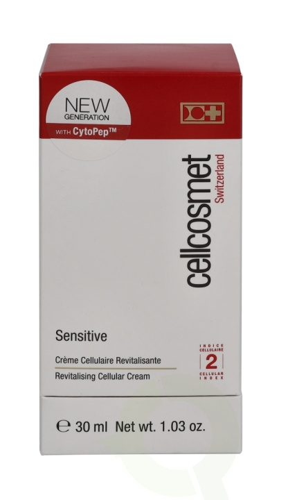 Cellcosmet Sensitive Revitalising Cellular Cream 30 ml i gruppen SKÖNHET & HÄLSA / Hudvård / Ansiktsvård / Ansiktskräm hos TP E-commerce Nordic AB (C49779)
