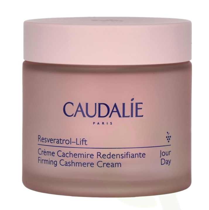 Caudalie Resveratrol-Lift Firming Cashmere Cream Day 50 ml Anti-Rides i gruppen SKÖNHET & HÄLSA / Hudvård / Ansiktsvård / Dagkräm hos TP E-commerce Nordic AB (C49843)