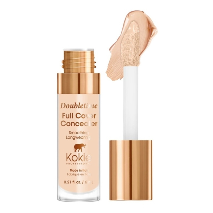 Kokie Cosmetics Kokie Doubletime Full Cover Concealer - 105 Light Tan i gruppen SKÖNHET & HÄLSA / Makeup / Basmakeup / Concealer hos TP E-commerce Nordic AB (C49865)