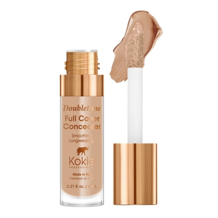 Kokie Cosmetics Kokie Doubletime Full Cover Concealer - 104 Golden Tan i gruppen SKÖNHET & HÄLSA / Makeup / Basmakeup / Concealer hos TP E-commerce Nordic AB (C49867)