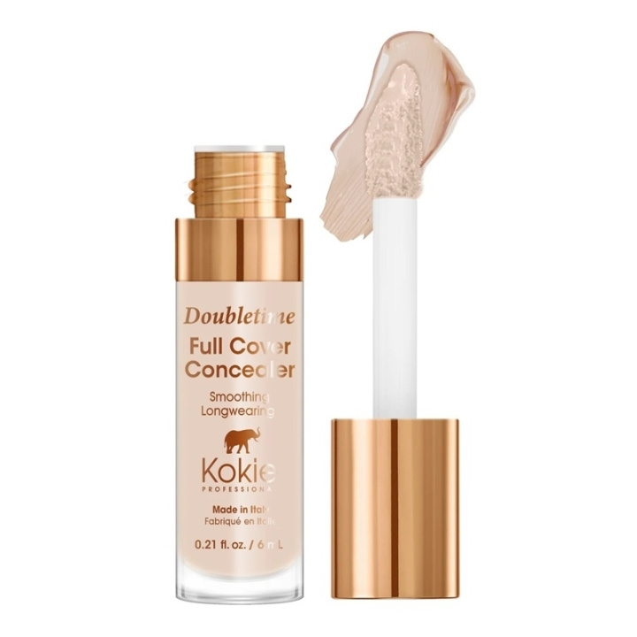 Kokie Cosmetics Kokie Doubletime Full Cover Concealer - 106 Light Neutral i gruppen SKÖNHET & HÄLSA / Makeup / Basmakeup / Concealer hos TP E-commerce Nordic AB (C49868)