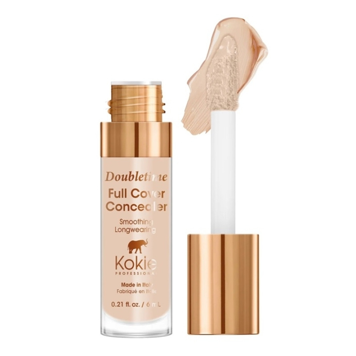 Kokie Cosmetics Kokie Doubletime Full Cover Concealer - 102 Fair Neutral i gruppen SKÖNHET & HÄLSA / Makeup / Basmakeup / Concealer hos TP E-commerce Nordic AB (C49872)