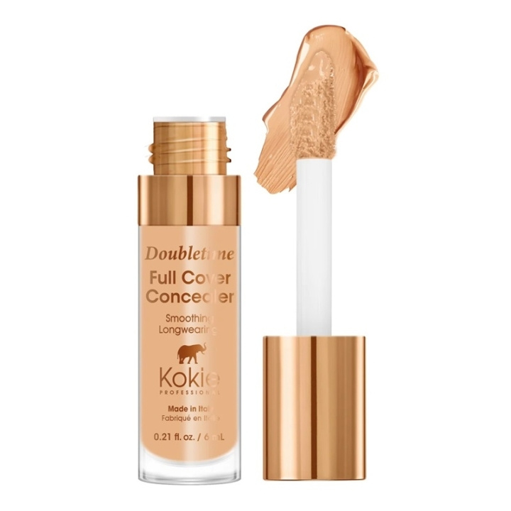 Kokie Cosmetics Kokie Doubletime Full Cover Concealer - 111 Medium Beige i gruppen SKÖNHET & HÄLSA / Makeup / Basmakeup / Concealer hos TP E-commerce Nordic AB (C49875)