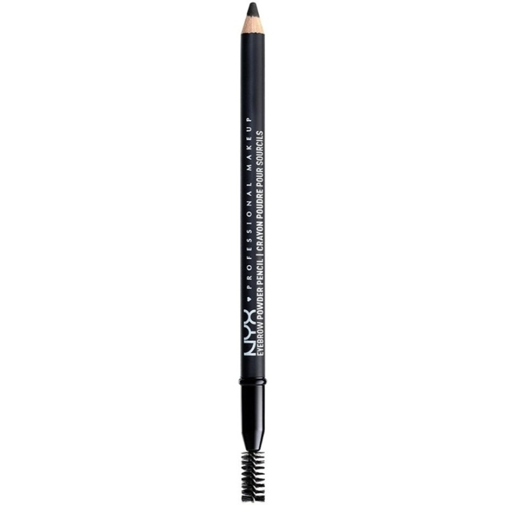 NYX PROF. MAKEUP Eyebrow Powder Pencil - Black i gruppen SKÖNHET & HÄLSA / Makeup / Ögon & Ögonbryn / Ögonbrynspenna hos TP E-commerce Nordic AB (C49880)
