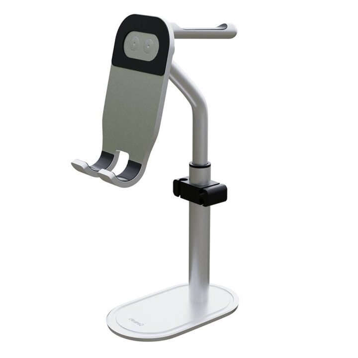 Desire2 Headrest Pro Stand For headphone and phone silver i gruppen HEMELEKTRONIK / Ljud & Bild / Hörlurar & Tillbehör / Tillbehör hos TP E-commerce Nordic AB (C49912)