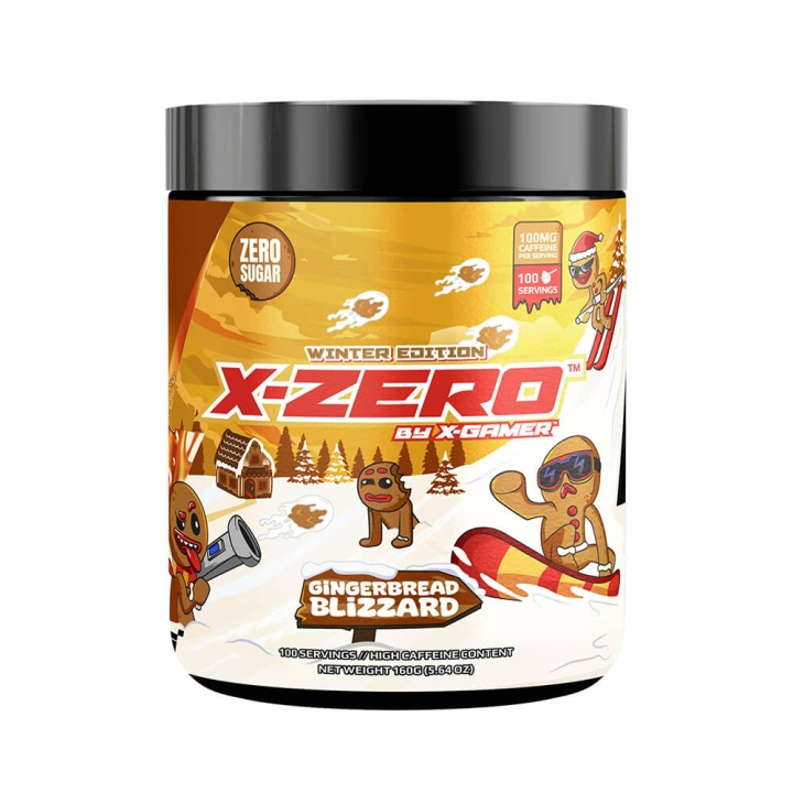 X-GAMER X-Zero 160 gram Gingerbread i gruppen DATORER & KRINGUTRUSTNING / Gaming / Energidryck för Gamers hos TP E-commerce Nordic AB (C49931)