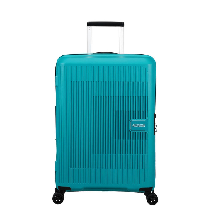 American Tourister Resväska AeroStep Spinner 67 cm Turquoise Tonic i gruppen SPORT, FRITID & HOBBY / Resetillbehör / Resväskor hos TP E-commerce Nordic AB (C49951)