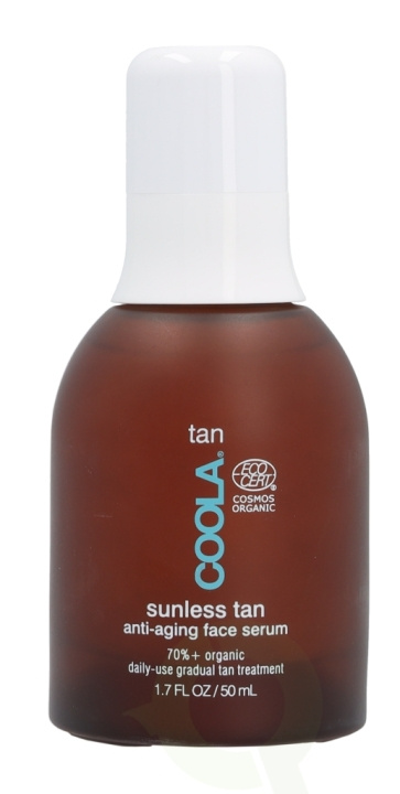 Coola Tan Sunless Tan Face Serum 50 ml Anti-Aging i gruppen SKÖNHET & HÄLSA / Hudvård / Solskydd & Tanning / Brun utan sol hos TP E-commerce Nordic AB (C49988)
